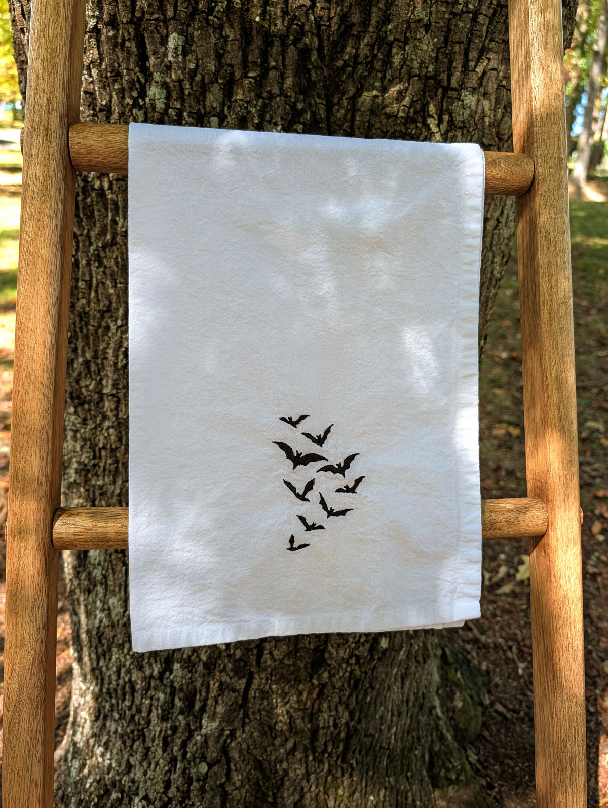 Vintage Bats Tea Towel